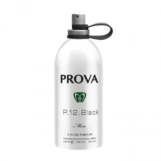 Парфюмированная вода для мужчин PROVA EDP 120мл - P.12. Черный Парфюмированная вода для мужчин PROVA EDP 120мл - P.12. Черный