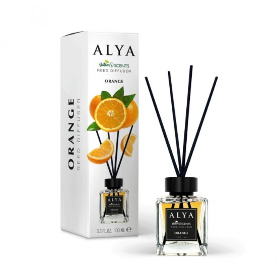 Aromātiskais difuzors, ALYA, 100 ml, - Apelsīns