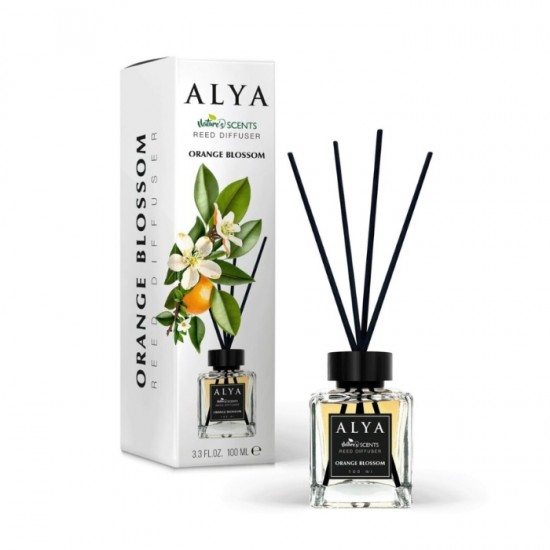 Aromātiskais difuzors, ALYA, 100 ml, - Apelsīna ziedi