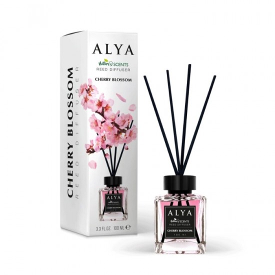 Aromātiskais difuzors, ALYA, 100 ml, - Ķiršu ziedi