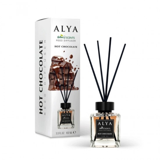Aromātiskais difuzors, ALYA, 100 ml, - Karstā šolokāde