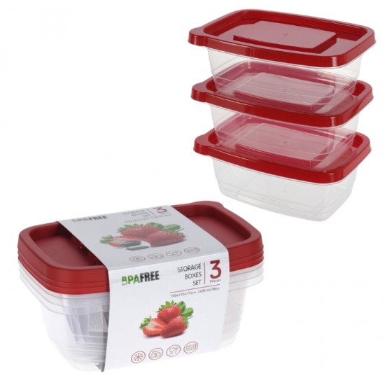 Uzglabāšanas kaste 3 gab - 1130ml