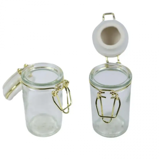 Uzglabāšanas burka ar vāku 2gab  x 50ml