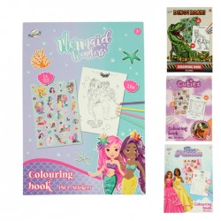 Раскраска UNIVERSE,- А4 с наклейками