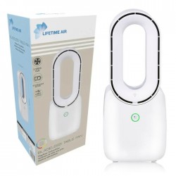 Настольный вентилятор, LIFETIME AIR, 1800 мА - белый