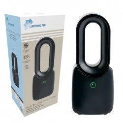 Настольный вентилятор, LIFETIME AIR, 1800 мА - черный