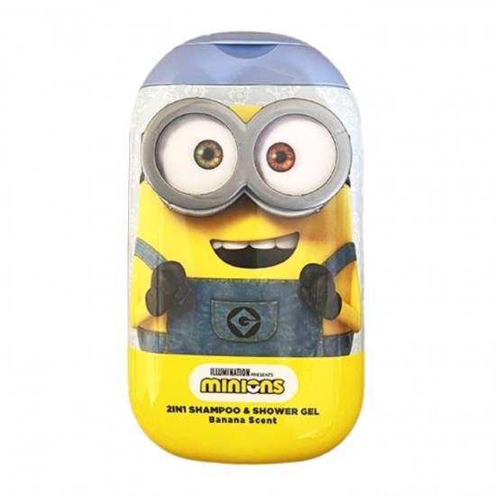 Dušas gels / šampūns 300ml - Minions ar 2 acīm
