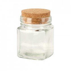 Stikla burciņa ar korķi 160ML