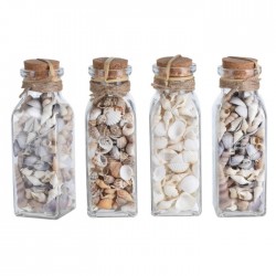 Gliemežvāki stikla pudelē DECO Gliemežvāki stikla pudelē DECO