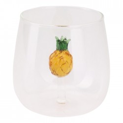 Stikla glāze ar figūriņu Stikla glāze ar figūriņu