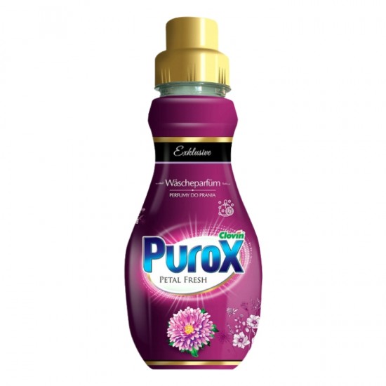 Parfimērijas veļas mazgāšanas līdzeklis PUROX 400 ml - Petal Fresh