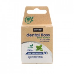 Зубная нить SENCE, 50м, - Fresh