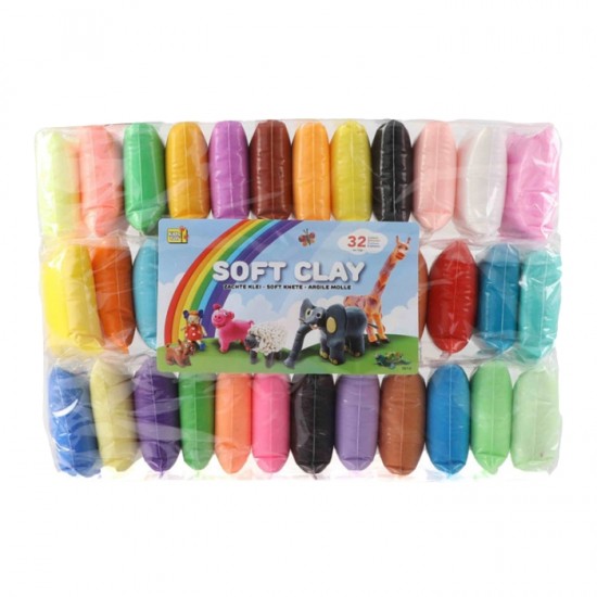 Пластилин CLAY SOFT 36 шт.