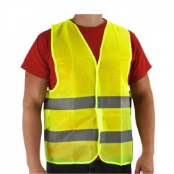 Drošības veste, dzeltena, viens izmērs