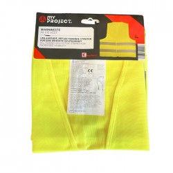 Drošības veste, dzeltena, viens izmērs