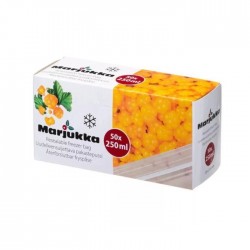 Maisiņi pārtikas saldēšanai ZIP, MARJUKKA - 250 ml 50 gab Maisiņi pārtikas saldēšanai ZIP, MARJUKKA - 250 ml 50 gab