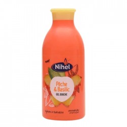 Dušas gels NIHEL 500ml - Peach & Basilic Dušas gels NIHEL 500ml - Peach & Basilic
