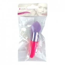 Косметическая губка MAKE UP - с ручкой