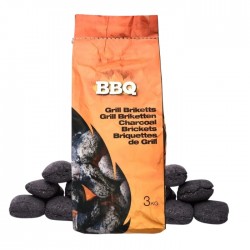 Брикеты древесного угля для BBQ 3 кг