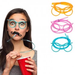 Dzēršanas salmiņš,- brilles