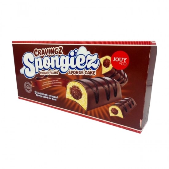 Biskvīta rulete SPONGIES 225g - ar šokolādes pārklājumu Biskvīta rulete SPONGIES 225g - ar šokolādes pārklājumu