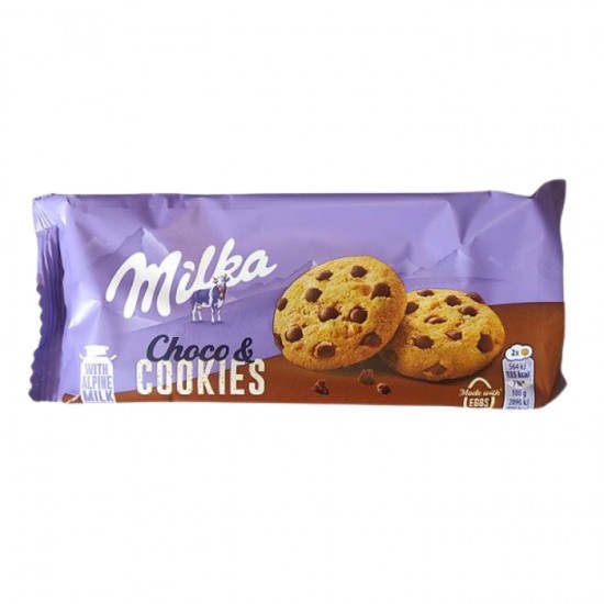 Cepumi MILKA 135g - Choco chips Cepumi MILKA 135g - Choco chips