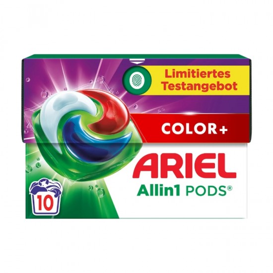 Kapsulas veļas mazgāšanai ARIEL 10gb (199g) - Color Kapsulas veļas mazgāšanai ARIEL 10gb (199g) - Color