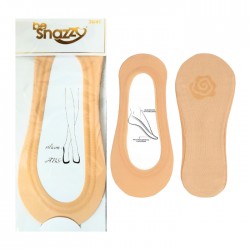 Следки, BE SNAZZY, 36-41izm, бежевый цвет, - с силиконом Следки, BE SNAZZY, 36-41izm, бежевый цвет, - с силиконом