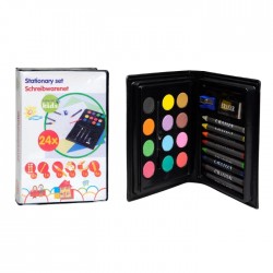 Zīmēšanas piederumu komplekts 24 gab. Zīmēšanas piederumu komplekts 24 gab.