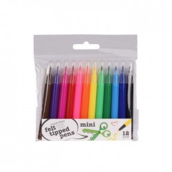 Mini marķieru komplekts,- 12 gab Mini marķieru komplekts,- 12 gab