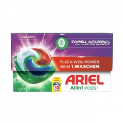 Kapsulas veļas mazgāšanai ARIEL 10gb (199g) - Color Kapsulas veļas mazgāšanai ARIEL 10gb (199g) - Color