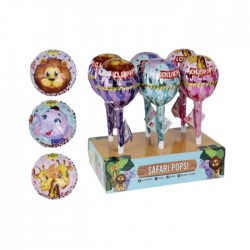 Карамель на палочке GIANT LOLLY, 150 г - Safari