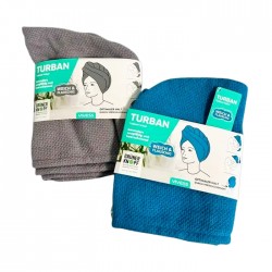 Matu dvielis WRAP TURBAN, - divi veidi Matu dvielis WRAP TURBAN, - divi veidi