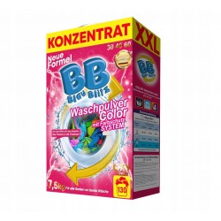 Veļas pulveris BB XXL 7,5 kg- krāsainai veļai Veļas pulveris BB XXL 7,5 kg- krāsainai veļai