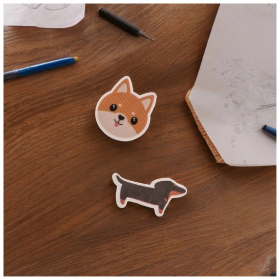 Dzēšgumiju komplekts, DOGS,- 4 gab