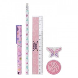 Kancelejas piederumu komplekts, 5 gab., Tauriņš Kancelejas piederumu komplekts, 5 gab., Tauriņš