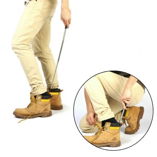 Teleskopiskā apavu lāpstiņa