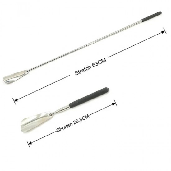 Teleskopiskā apavu lāpstiņa