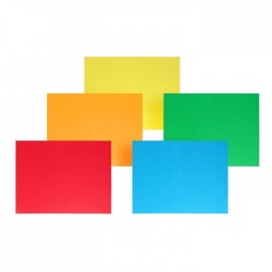 Krāsainas kartītes A5, 20 gab. Krāsainas kartītes A5, 20 gab.