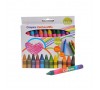 Набор восковых мелков, - 12 шт.