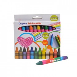 Vaska krītiņu komplekts, - 12 gab Vaska krītiņu komplekts, - 12 gab