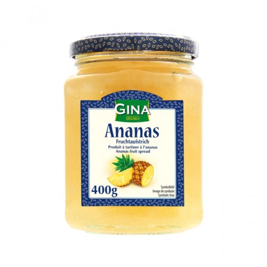 Džems, GINA, 400g,- Ananāsu