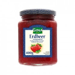 Džems, GINA, 400g,- Zemeņu Džems, GINA, 400g,- Zemeņu