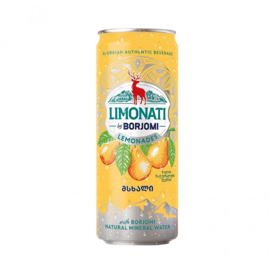 Limonāde BORJOMI 0,33L - Bumbieru