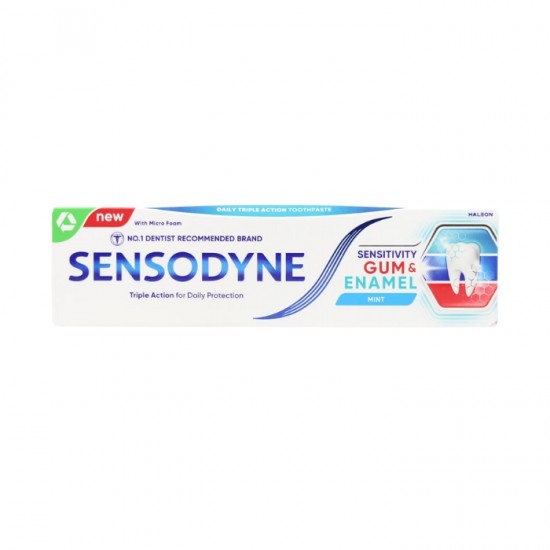 Zobu pasta,SENSODYNE, 100ml,- Trīskaršā aizsardzība