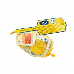 Шоколадные конфеты в сетке ONLY 100 г - монеты, банкноты