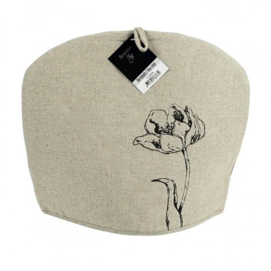 Siltuma saglabāšanas pārvalks tējkannai, LINEN,-  35 cm