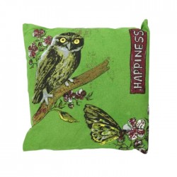 Dekoratīvais spilvens HAPPINESS 45 x 45 cm