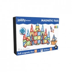 Конструктор из магнитных блоков, STEM, - 50 шт.