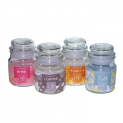 Svece stikla burciņā,- 4 veidi Svece stikla burciņā,- 4 veidi